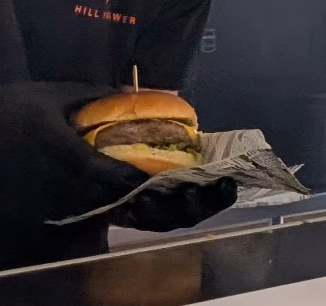 Da freut sich schon jemand auf seinen Burger