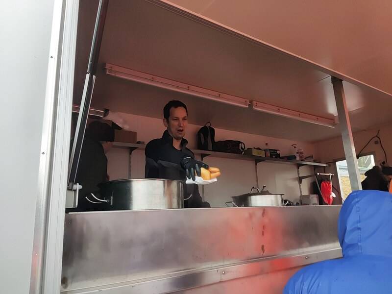 Service aus dem Foodtruck