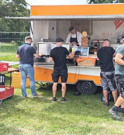 Mobiles Catering im Grünen