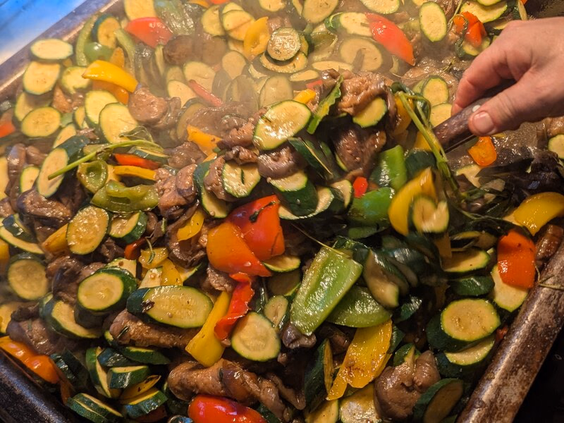 Herzhafte Gemuesepfanne