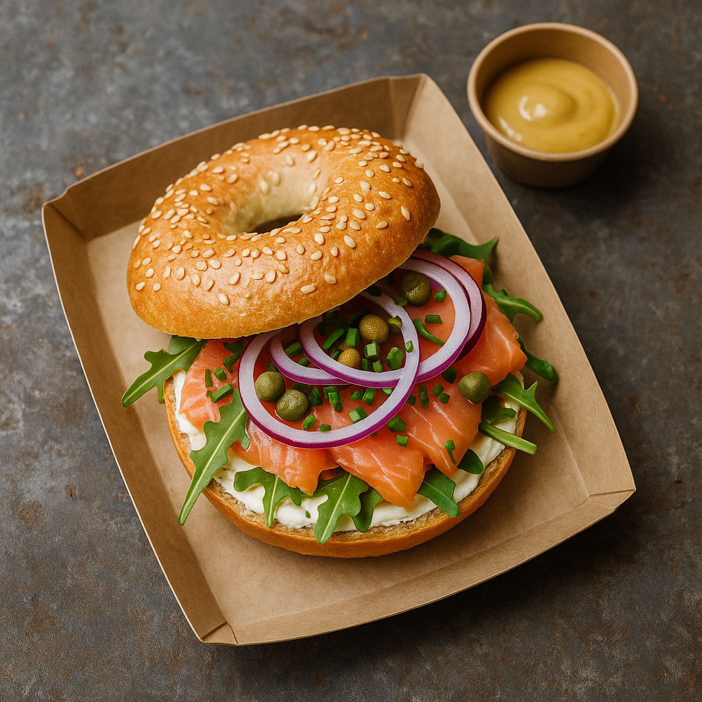 Kreative Belegte Semmeln & Bagels für Buffets