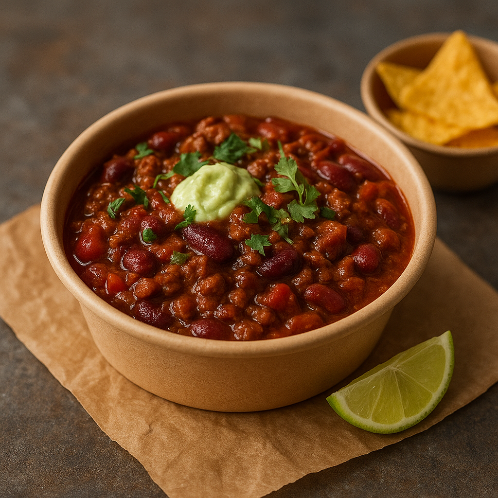 Herzhaftes Chili con Carne mit drei Bohnensorten