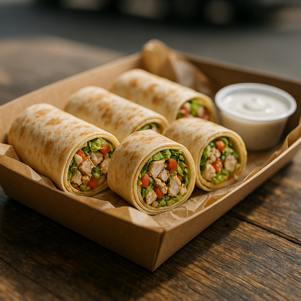 Feine Wrap-Röllchen: Drei kreative Varianten für jedes Buffet