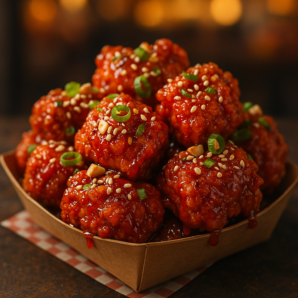 Korean Fried Chicken: Dakgangjeong Style