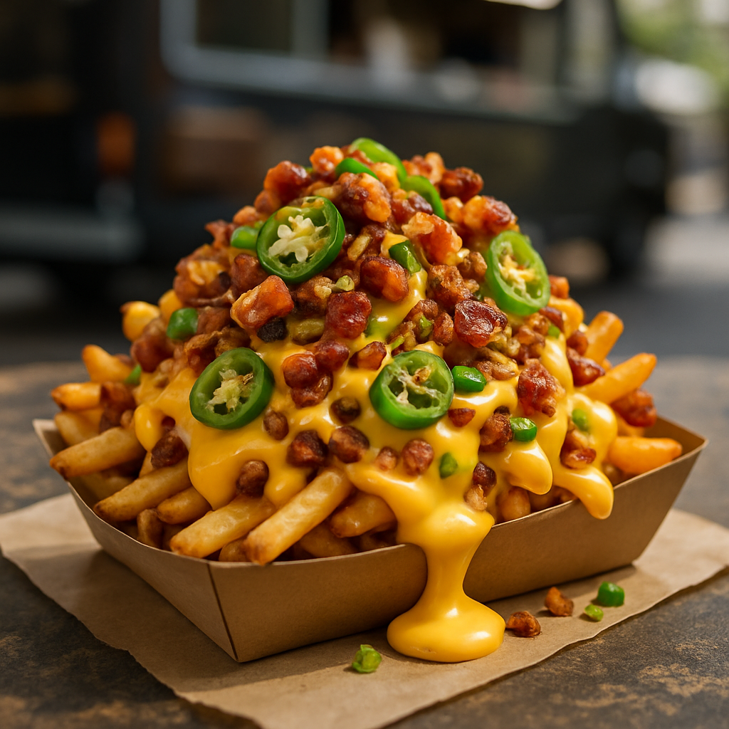 Loaded Fries: Pommes Deluxe mit Toppings