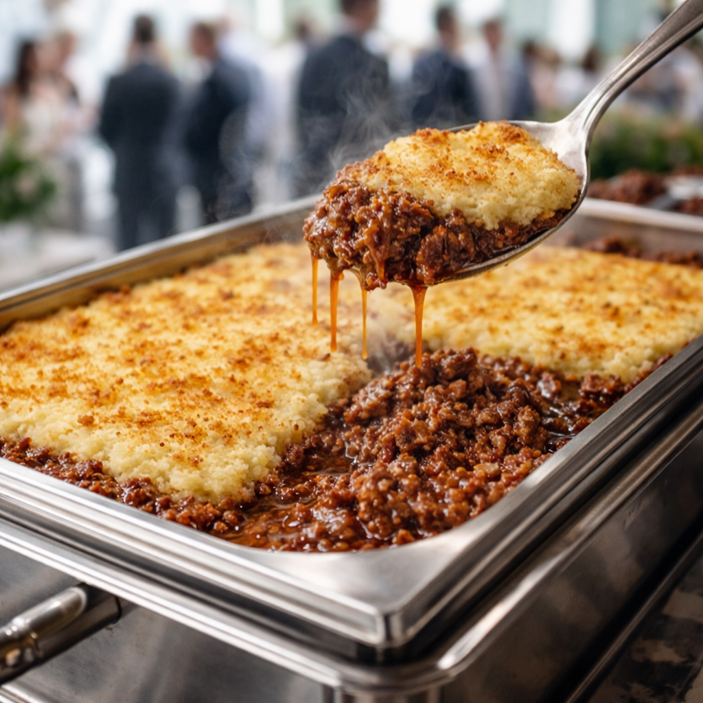 Michelin Cottage Pie (The Ritz Style) mit Pomme Duchesse