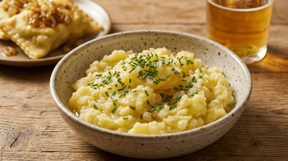 Original Schwäbischer Kartoffelsalat: Traditionell, saftig & schlotzig