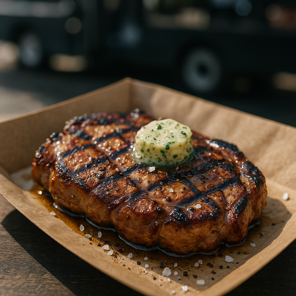 Das perfekte Schweinehalssteak: Saftig mariniert & gegrillt