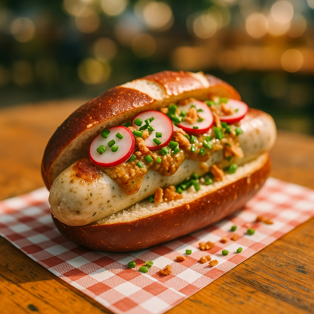 Weißwurst-Brezn-Dog: Der bayerische Hotdog