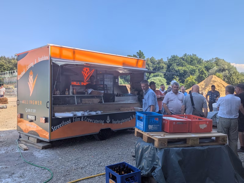 Baustellen Catering München - Mobile Verpflegung für Industrie