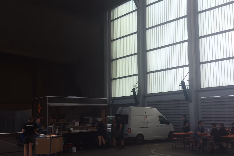 Logistik Catering München - Roadshow Transport und Lieferung